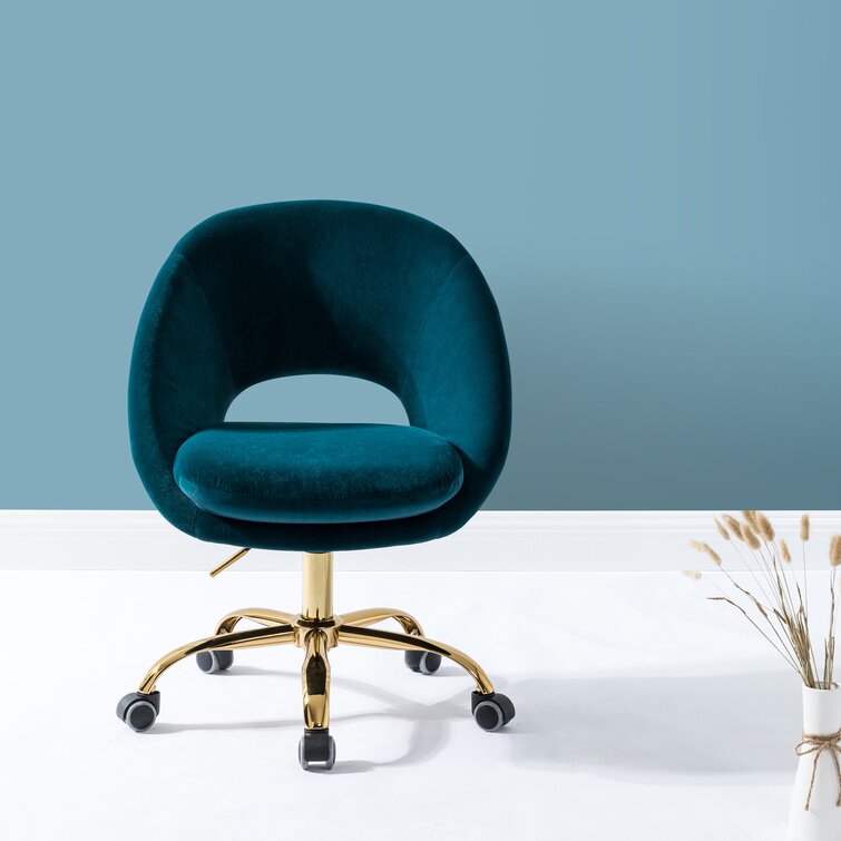 Wayfair blue clearance office chair